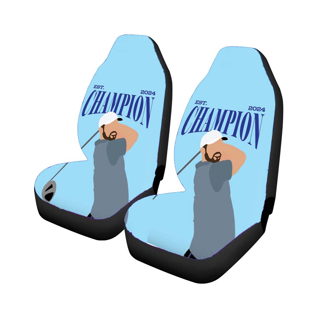 Schauffele Champion 2024 car Seat Covers