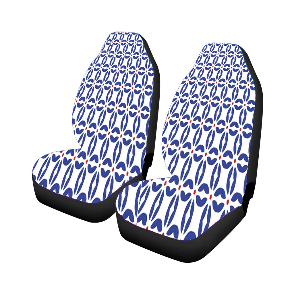 Seamless Art Style Wallpaper Design Pattern car Seat Covers