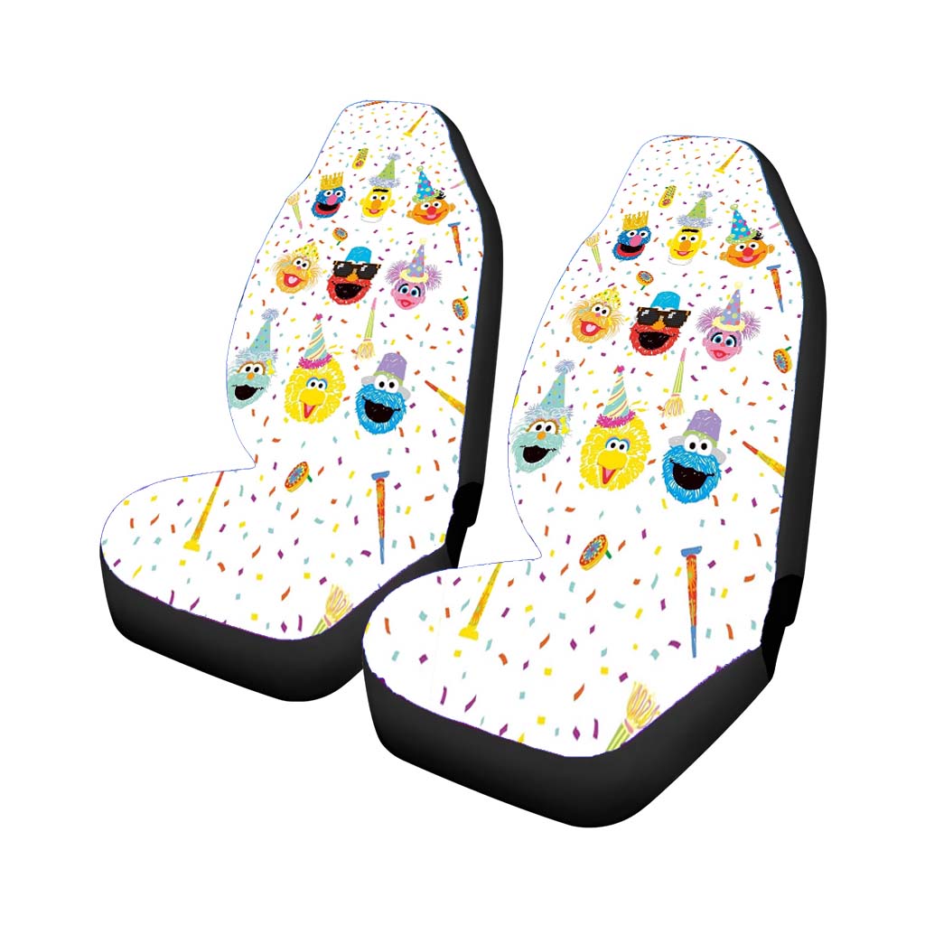 Sesame Street Wallpaper Pattern car Seat Covers