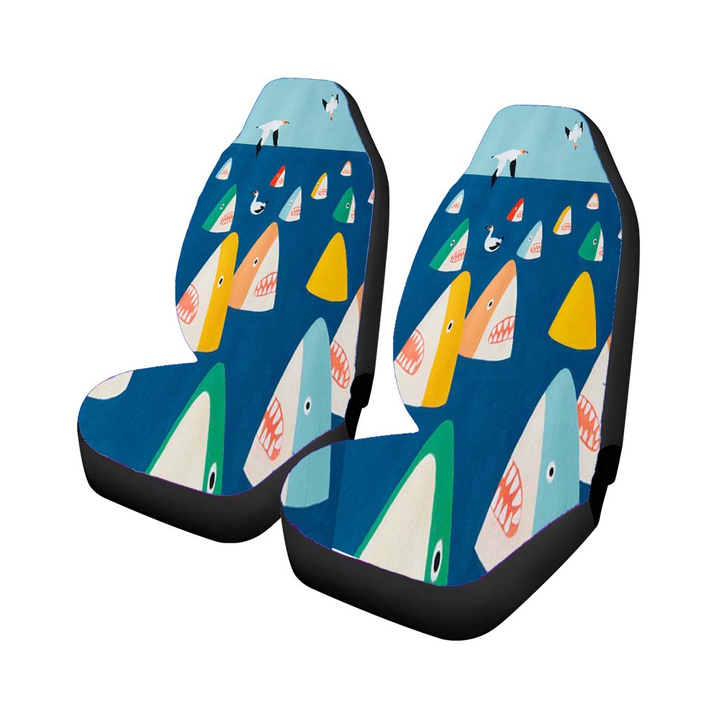 Shark Park car Seat Covers