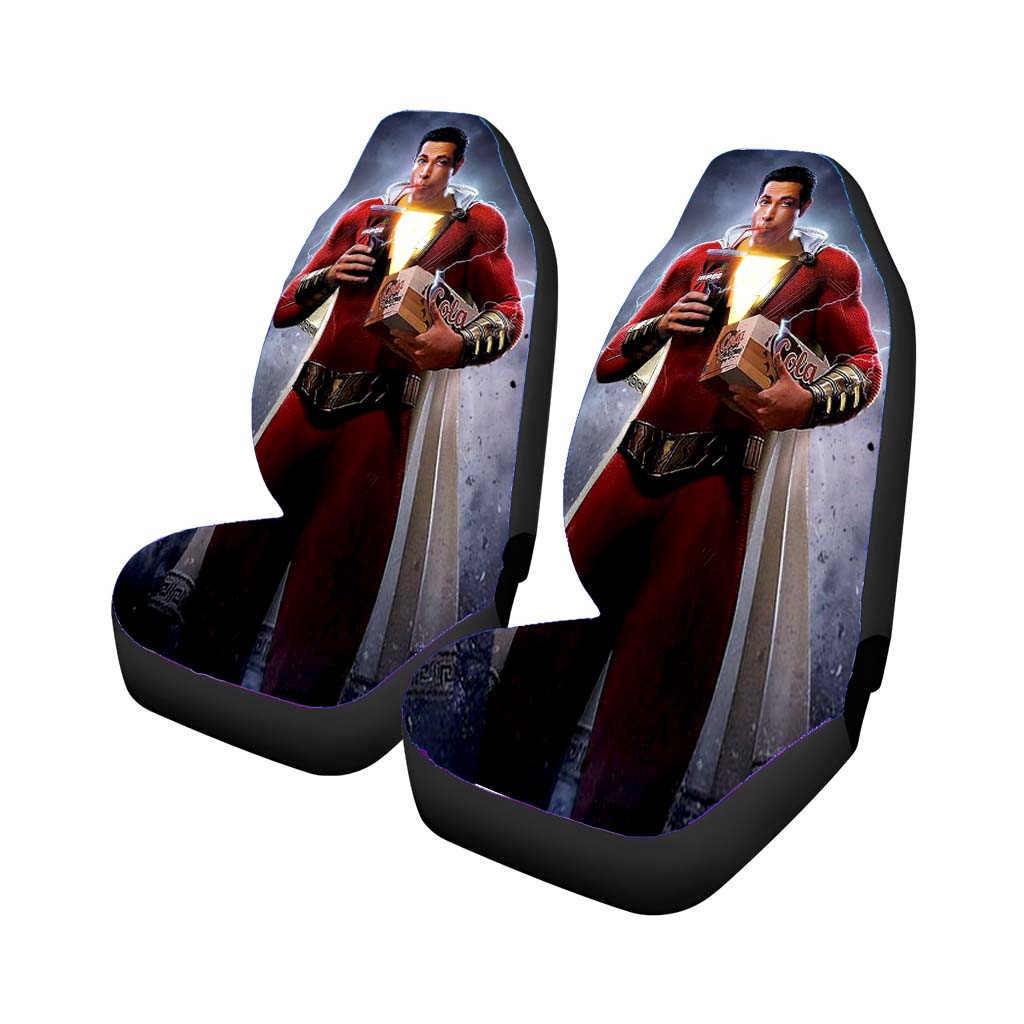 Shazam Drink Coca-Cola car Seat Covers