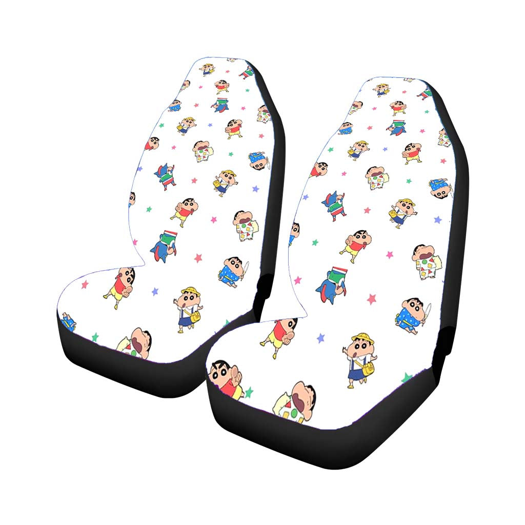 Shin Chan Action Kamen Shiro Pattern car Seat Covers