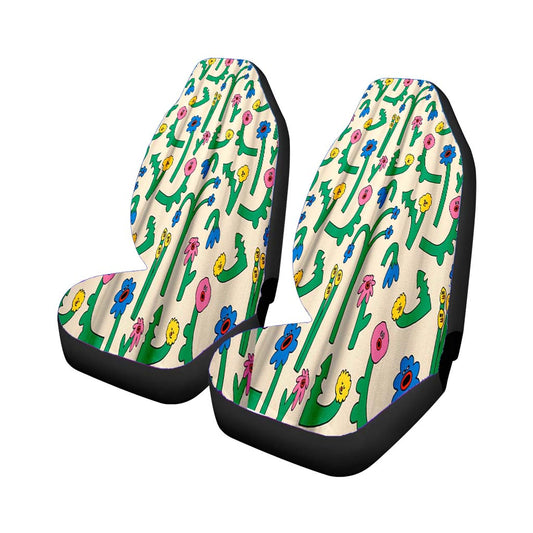 Singing Flowers Car Seat Covers