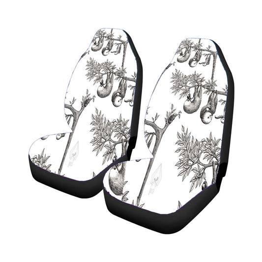 Sloth On Tree Pattern Car Seat Covers