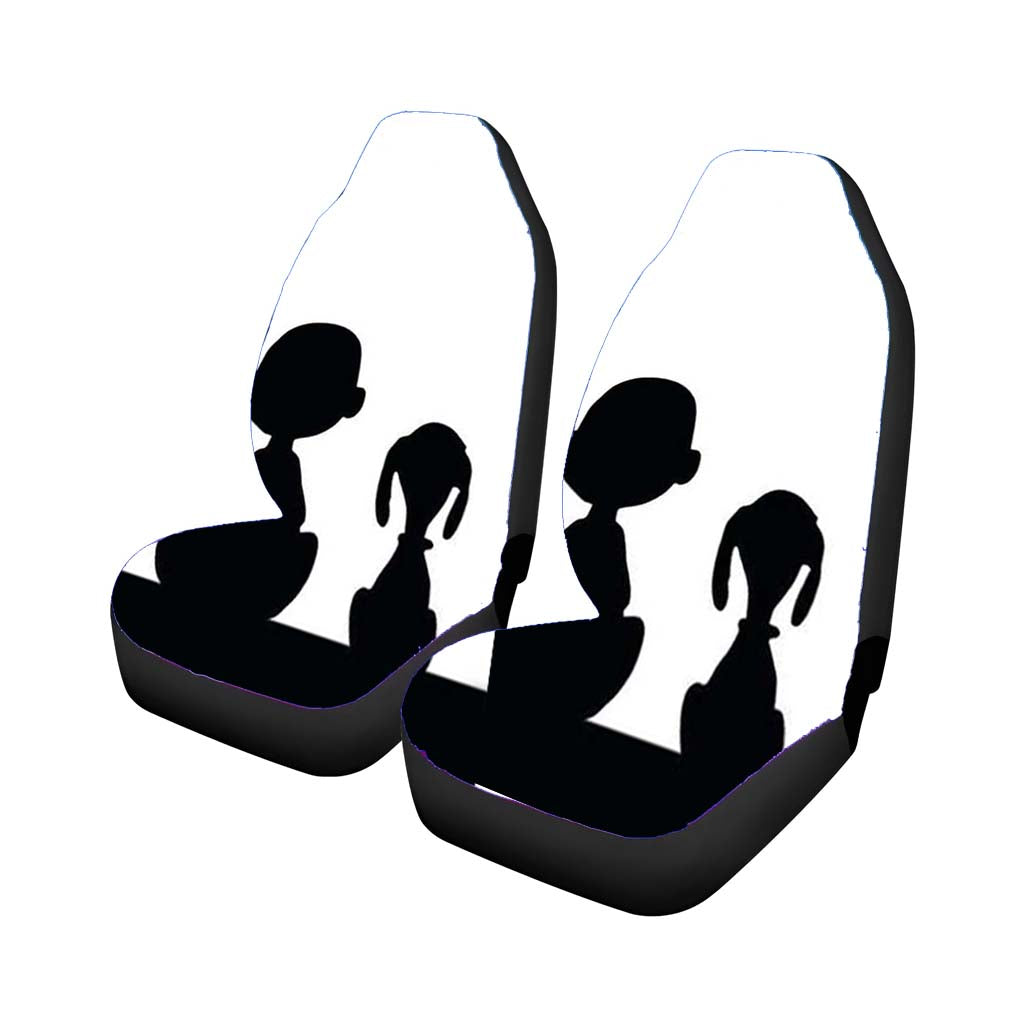 Snoopy And Charlie Brown car Seat Covers