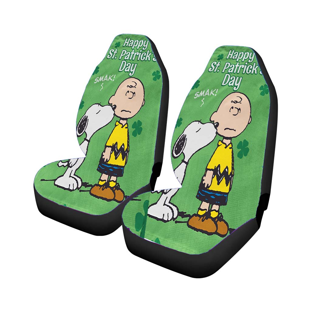 Snoopy And Charlie Brown St car Seat Covers