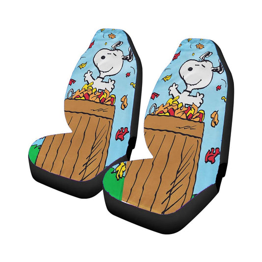 Snoopy Fall Outdoor Car Seat Covers