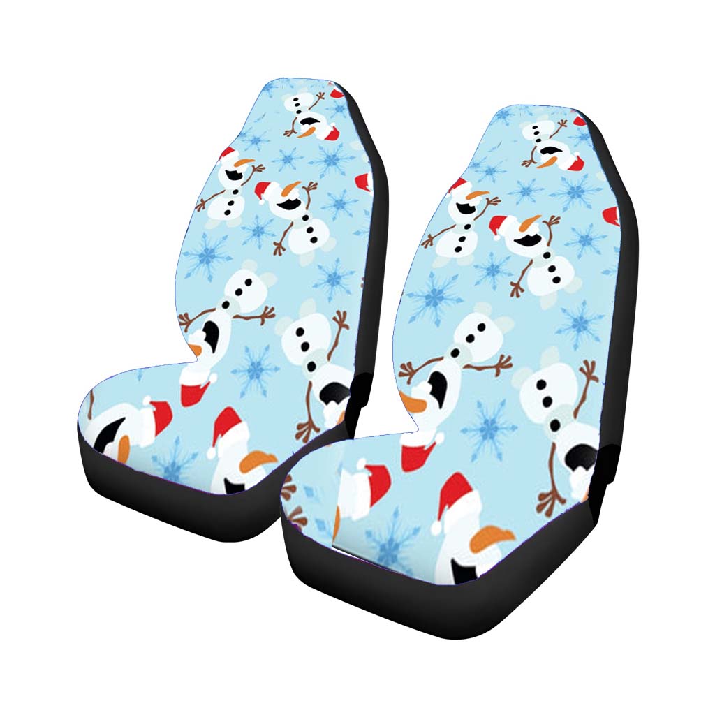 Snowman Pattern car Seat Covers