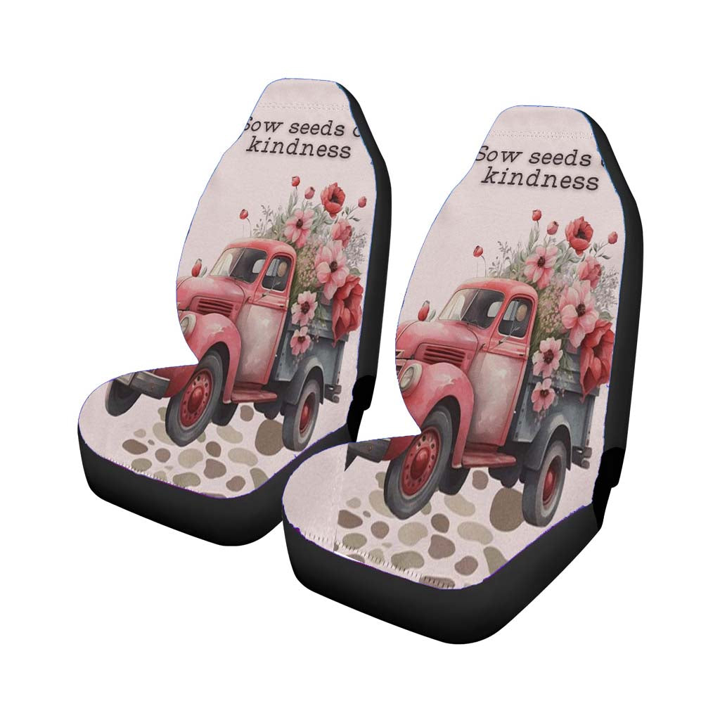 Sow Seeds Of Kindness car Seat Covers