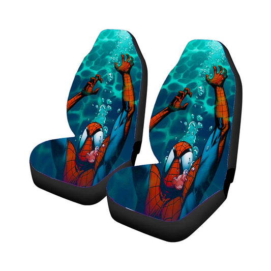Spider Man Drowned Car Seat Covers Universal Fit