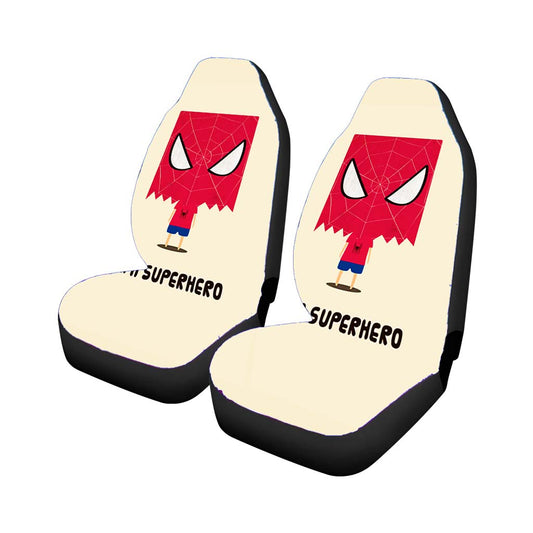 Spider Man Kid Vector Car Seat Covers Universal Fit