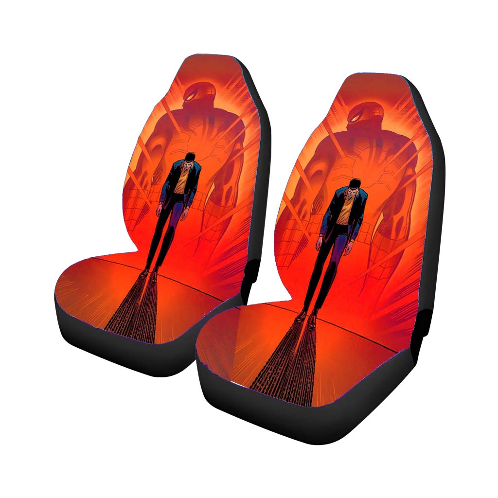 Spider Man Peter Parker Comic car Seat Covers