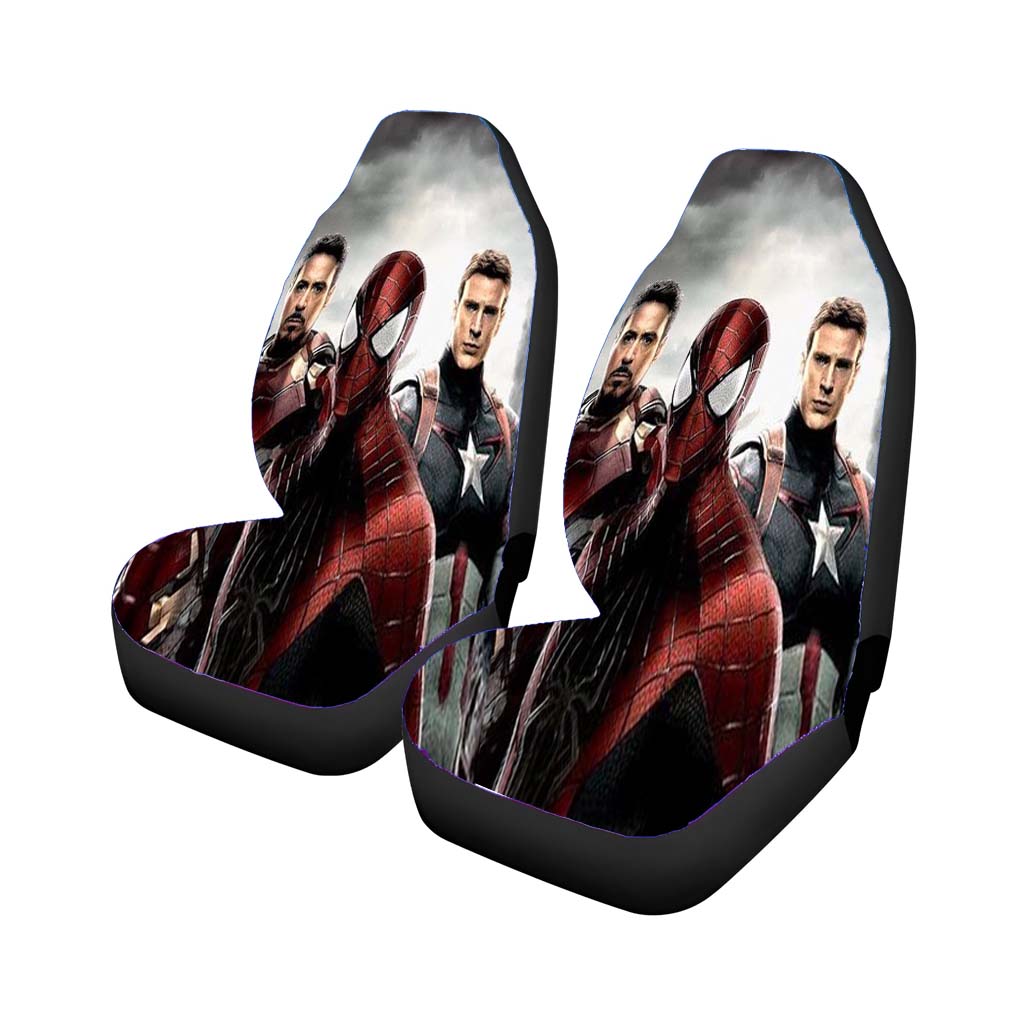 Spiderman Cartoon Marvel car Seat Covers