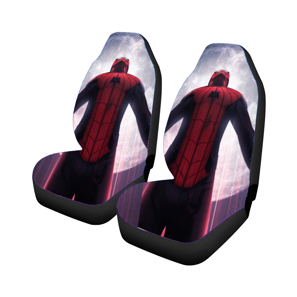 Spiderman Far From Home Jump Moon car Seat Covers