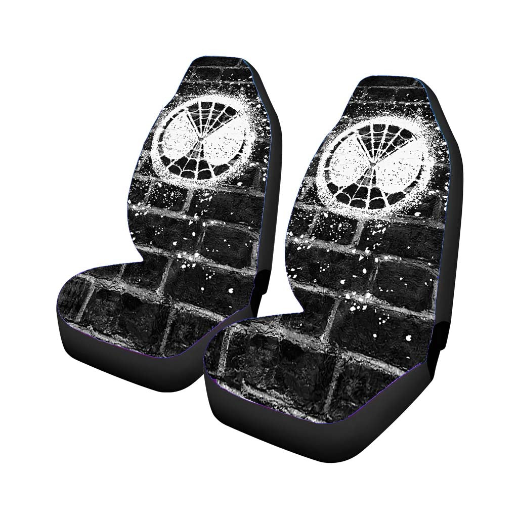 Spiderman Far From Home Logo car Seat Covers