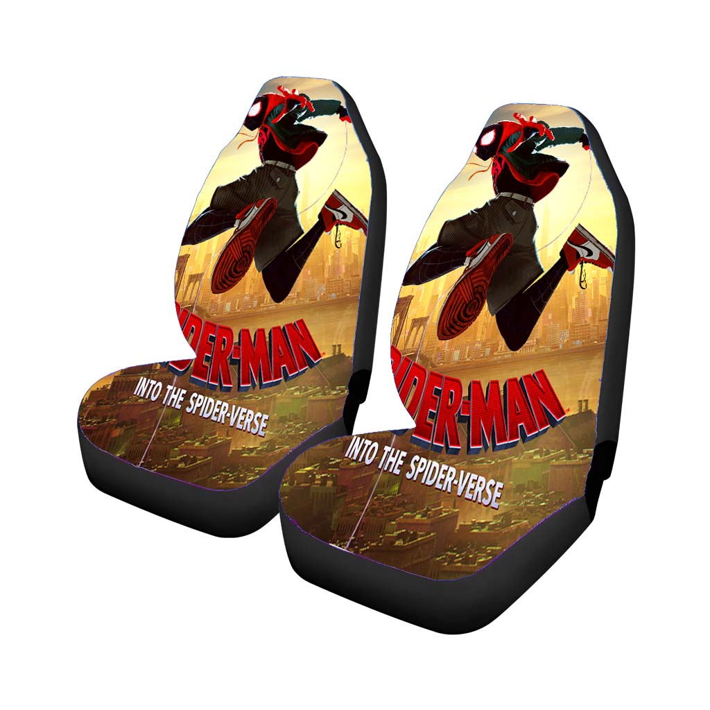 Spiderman Into The Spider Verse car Seat Covers