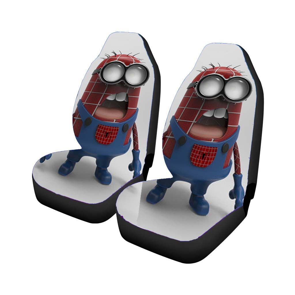 Spiderman Minion car Seat Covers