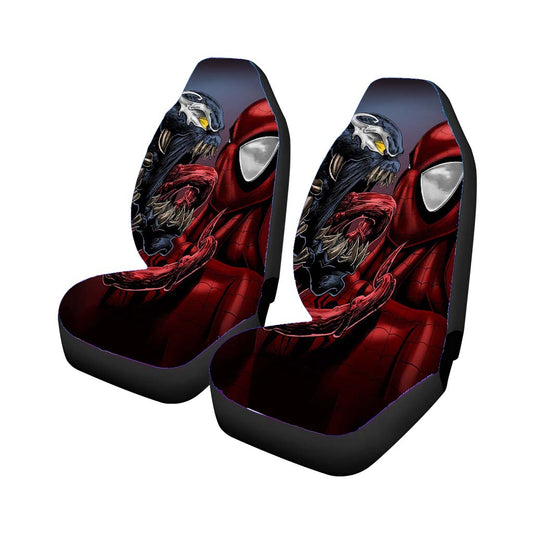 Spiderman Vs Venom Artwork Car Seat Covers Universal Fit