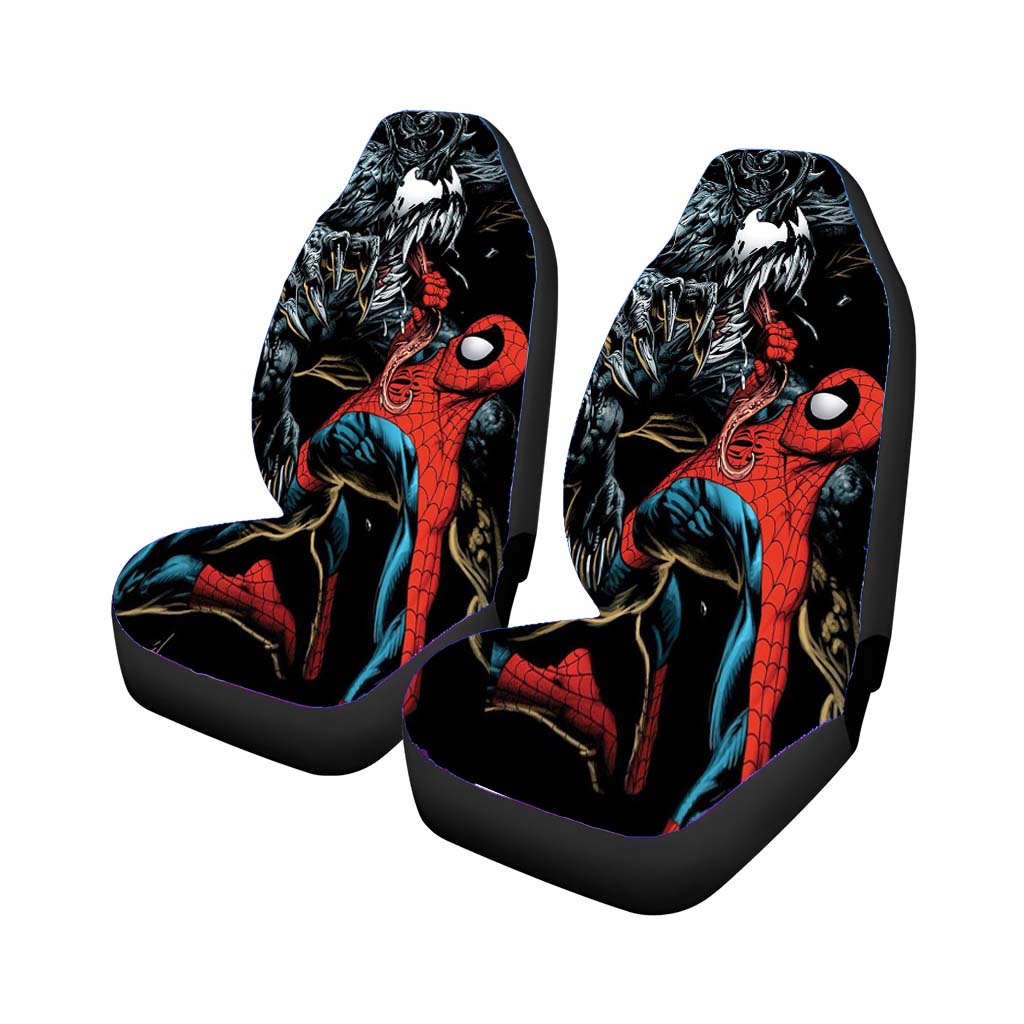 Spiderman Vs Venom Comics car Seat Covers