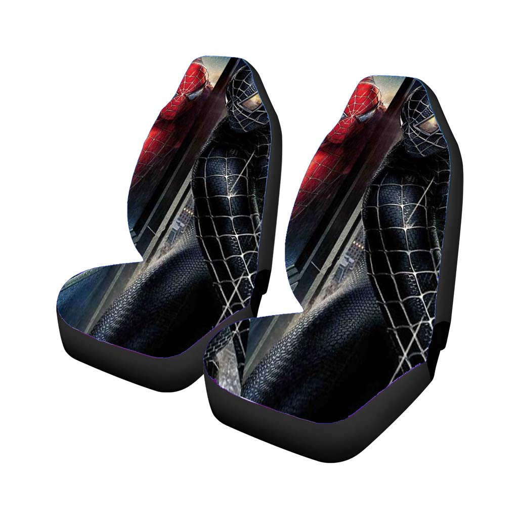 Spidey Red And Black Spiderman car Seat Covers