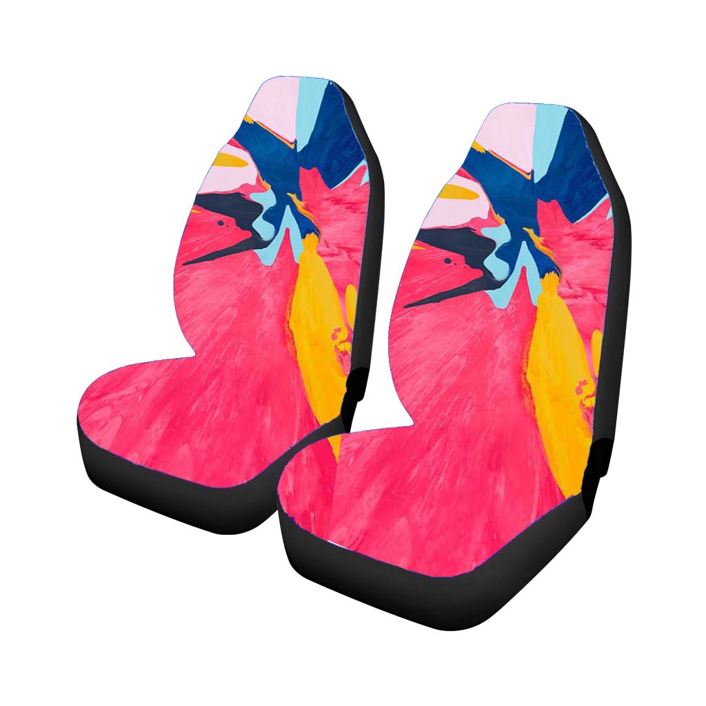 Splater Watercolor Abstract Pattern car Seat Covers