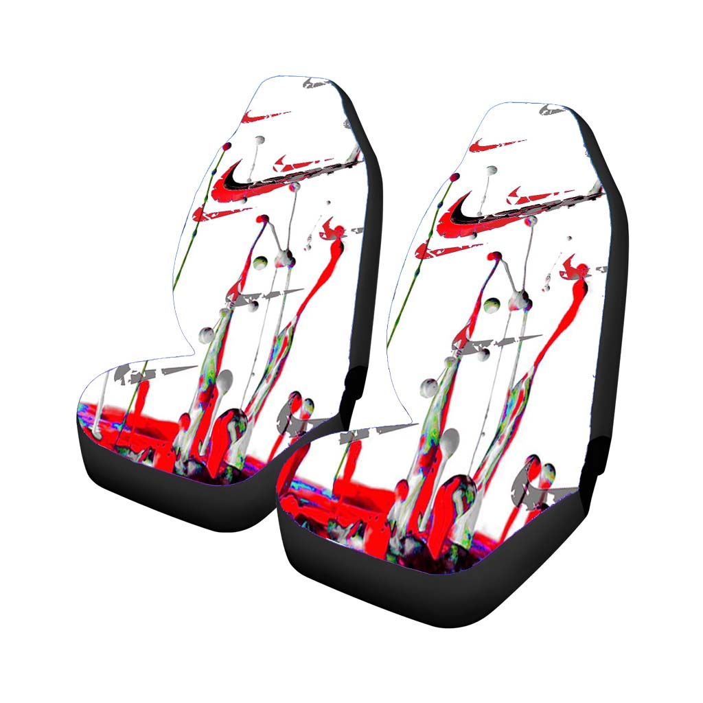 Splatter Splash Color Nike Pattern Style car Seat Covers