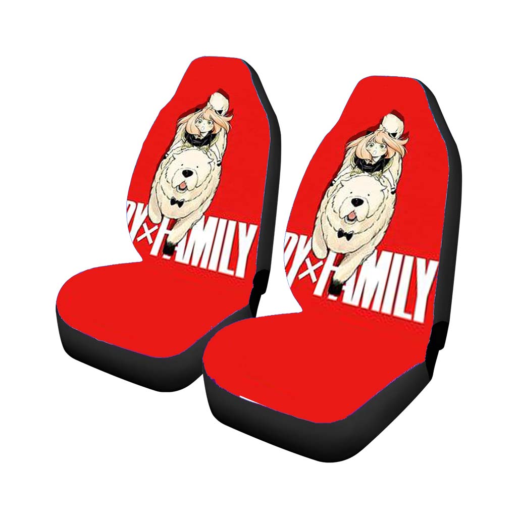 Spy X Family Anya And Bond car Seat Covers