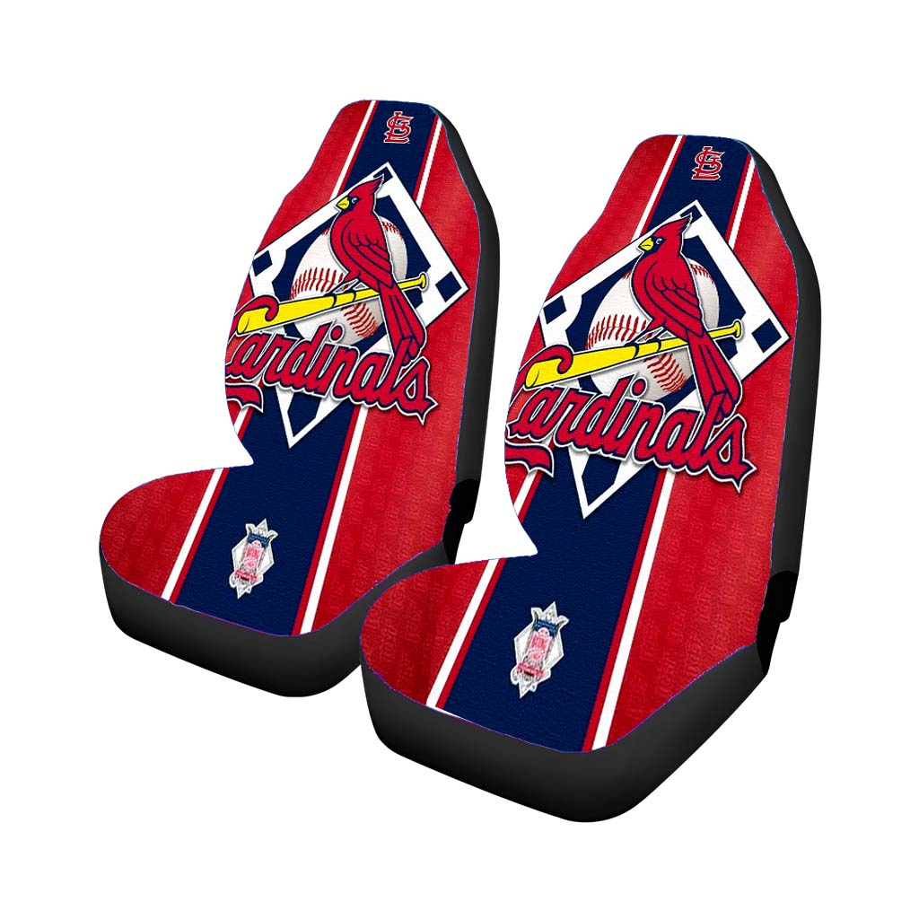 St Louis Cardinals Logo Jersey car Seat Covers