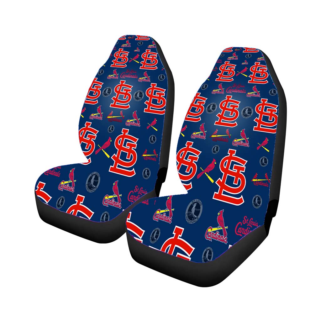 St Louis Cardinals Logo Pattern car Seat Covers