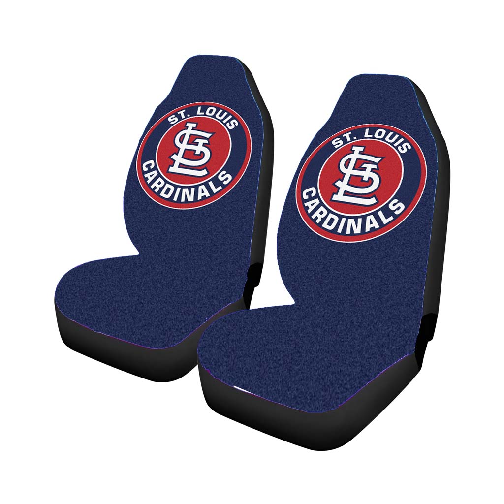 St Louis Cardinals Roundel Area Rug car Seat Covers