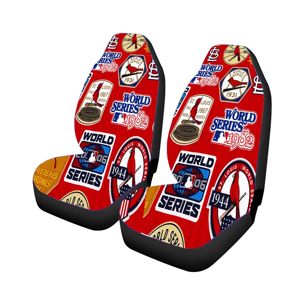 St Louis Cardinals World Series Emblem car Seat Covers
