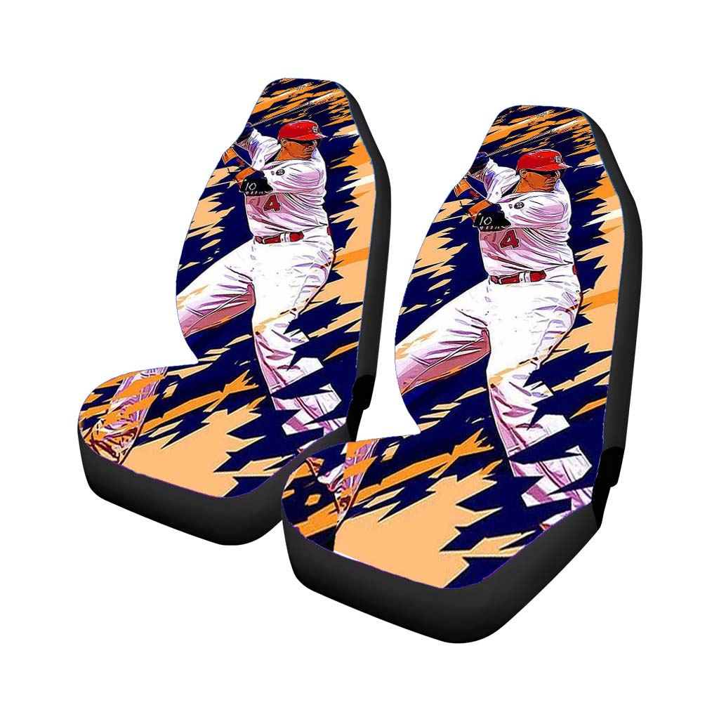 St Louis Cardinals Yadier Molina car Seat Covers