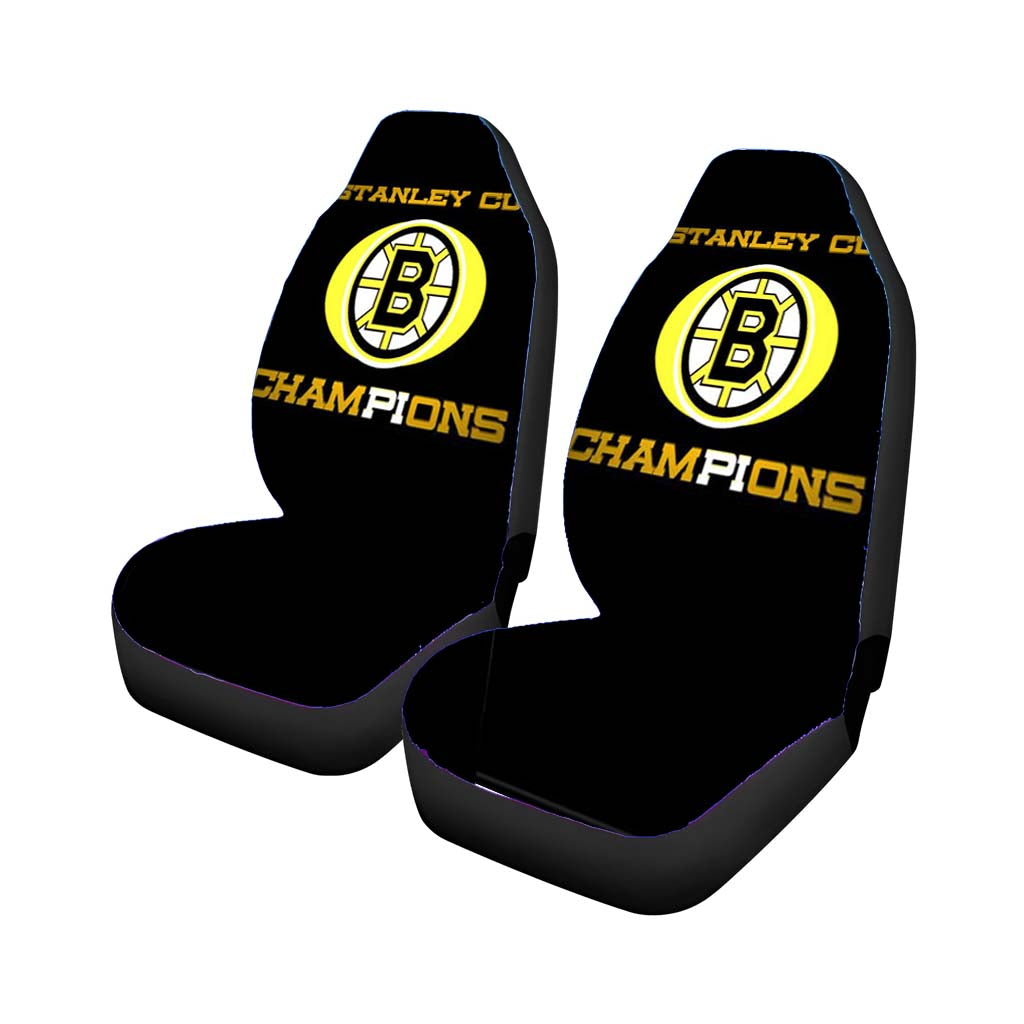 Stanley Cup Champions Boston Bruins car Seat Covers