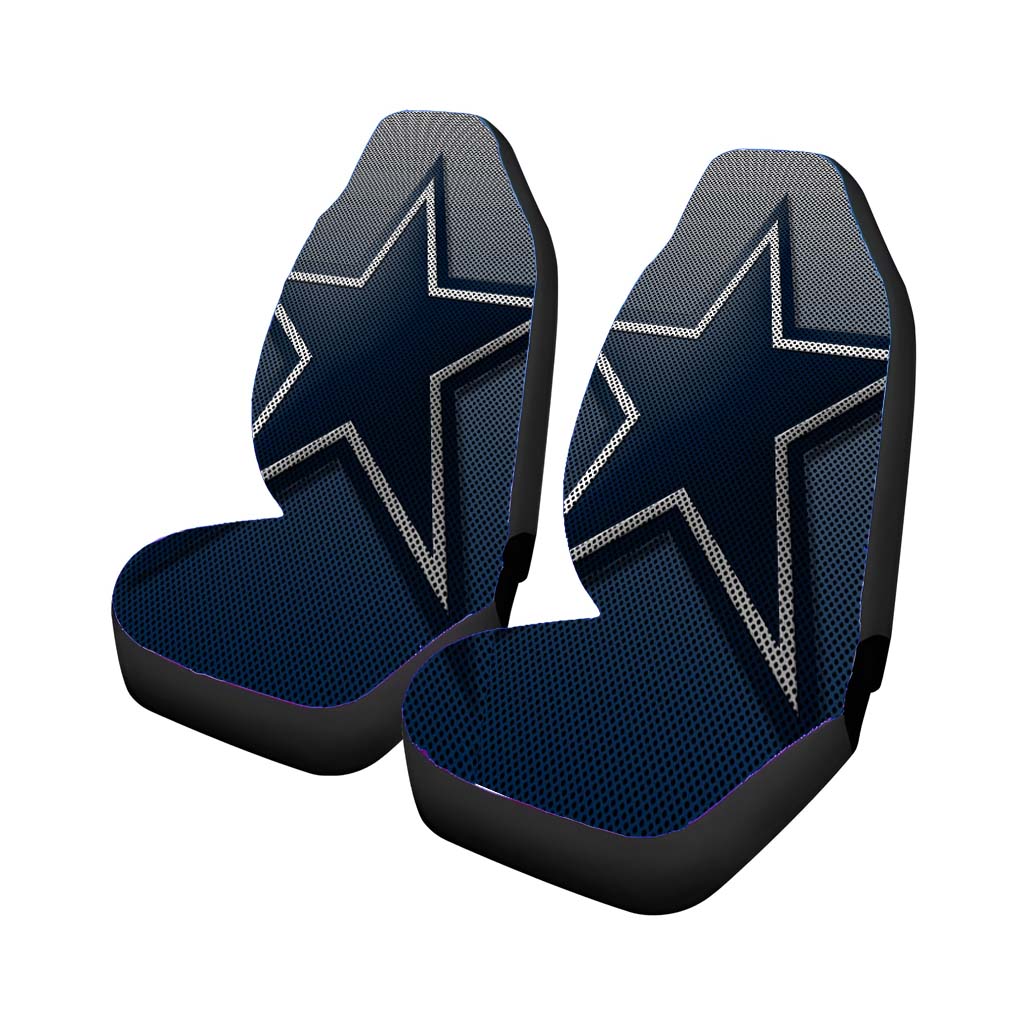 Star Dallas Cowboy Carbon Fiber Logo car Seat Covers