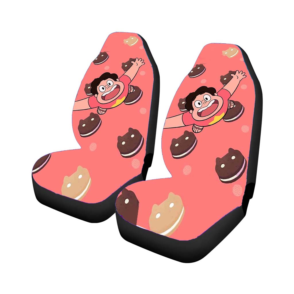 Steven Universe Cookie Cat car Seat Covers