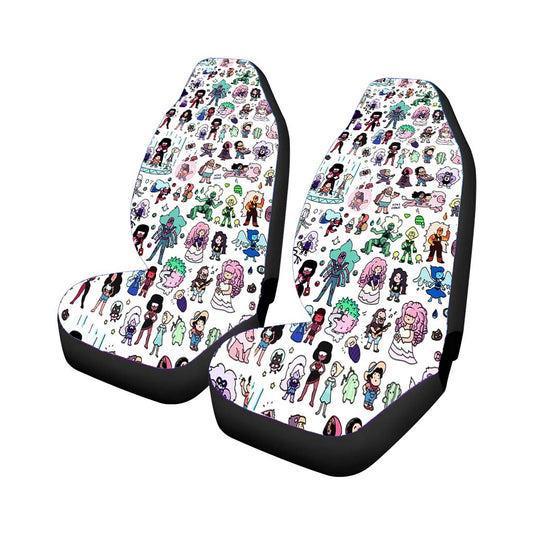 Steven Universe Pattern Wallpaper Universal Fit Car Seat Covers