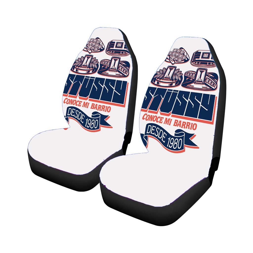 Stussy Conoce Mi Barrio car Seat Covers