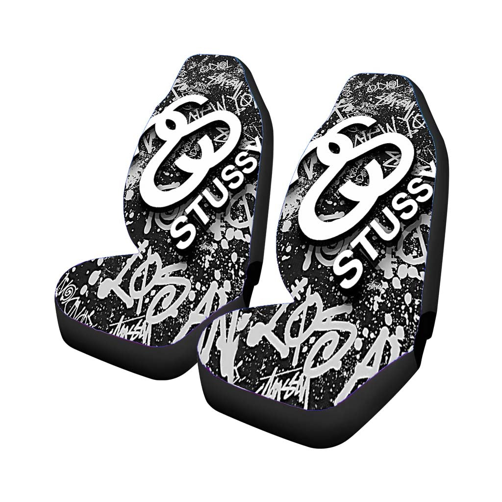 Stussy Wallpaper car Seat Covers