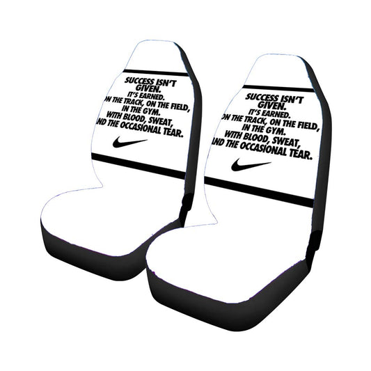 Success Isnt Given Nike Car Seat Covers