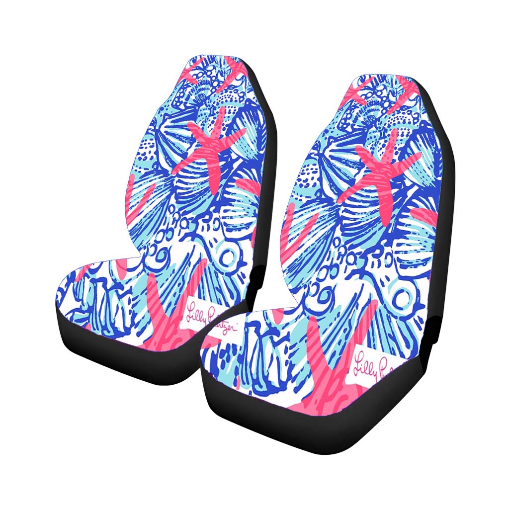 Summer Fresh Lilly Pulitzer car Seat Covers