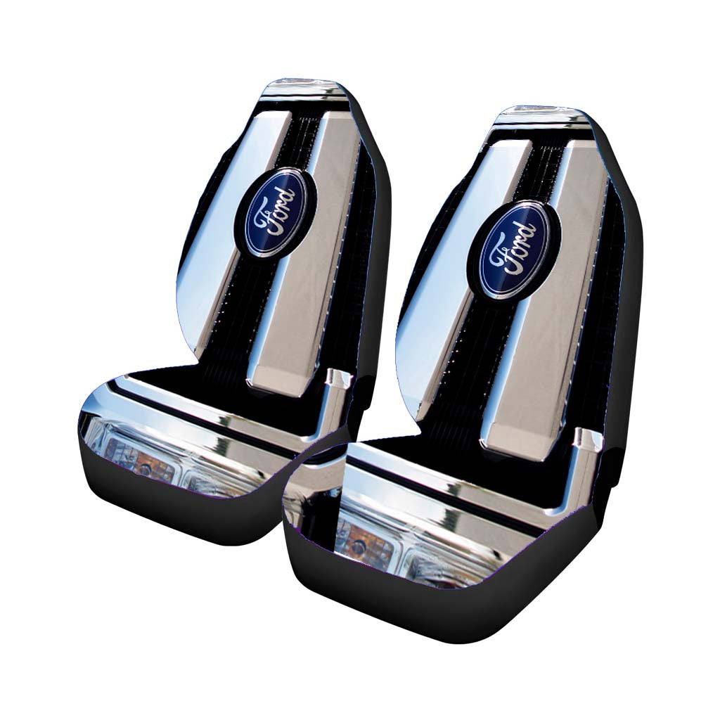 Super Duty Crew Ford Front Emblem car Seat Covers