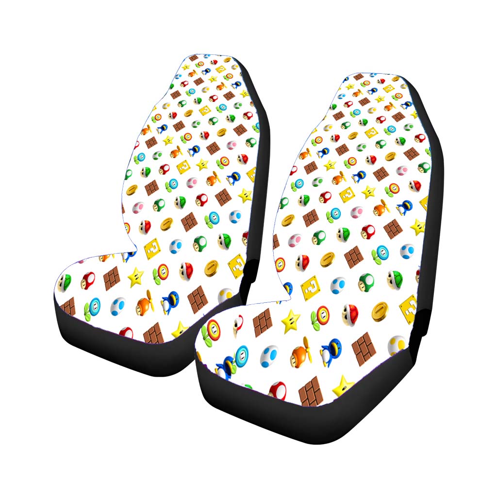 Super Mario Bross Pattern car Seat Covers