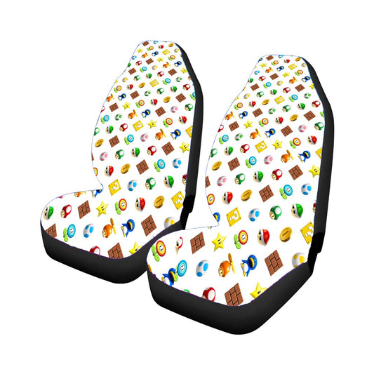 Super Mario Bross Pattern Car Seat Covers