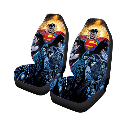 Superman Infinite Crisis Car Seat Covers Universal Fit