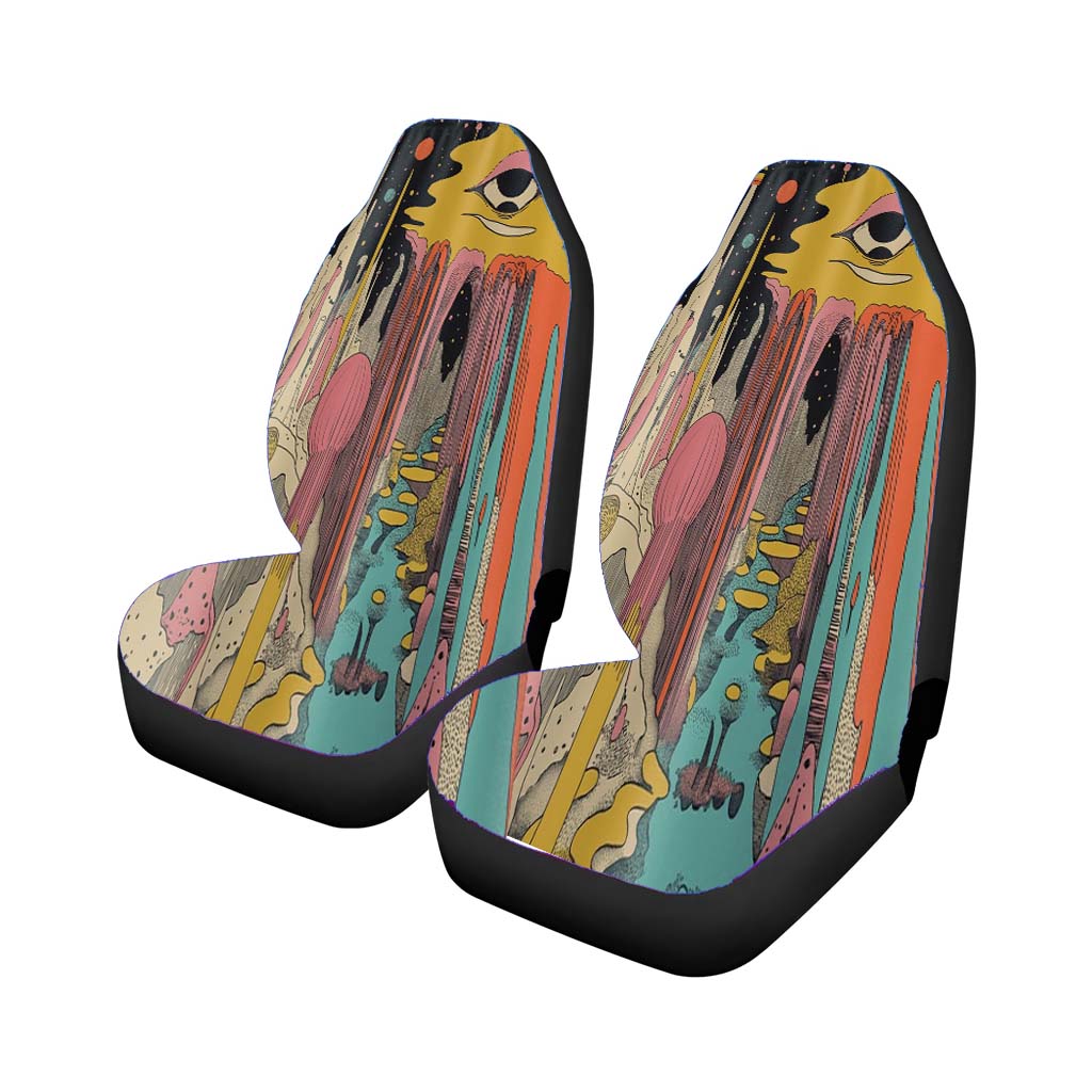 Surreal Landscape car Seat Covers