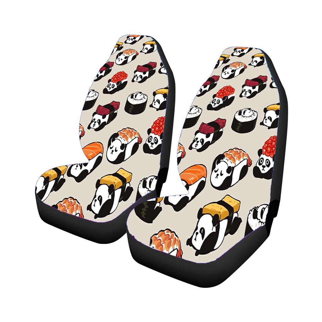Sushi Panda Cute Pattern car Seat Covers
