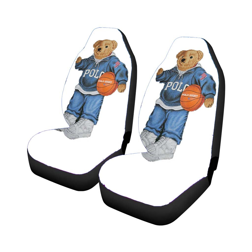 Swag Basketball Bear Polo Ralph Lauren car Seat Covers