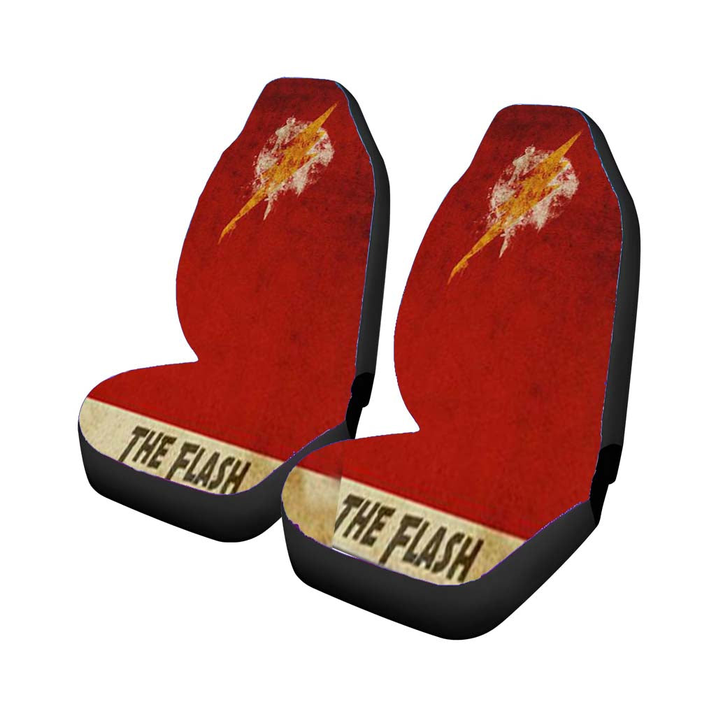 Symbol The Flash car Seat Covers