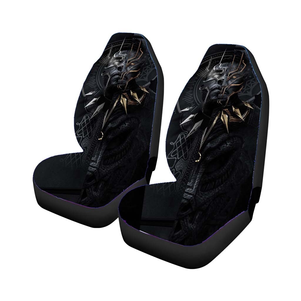 Tchalla Vs Njadaka Black Panther car Seat Covers