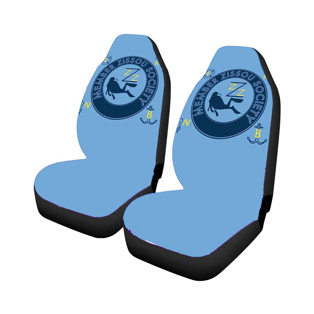 Team Zissou Society car Seat Covers